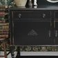 Vintage 1930s Oak Sideboard with Barley Twist Legs, Vintage Buffet Cabinet with Original Handles, Hallway Console, Country Cottage Fur