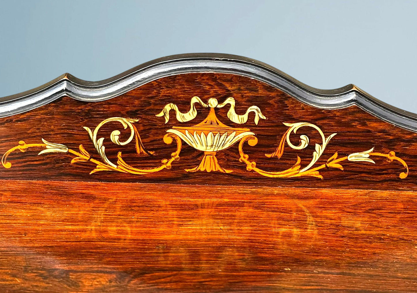 Edwardian Inlaid Rosewood Cabinet