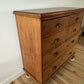 Antique Victorian Pine Chest of Drawers Rustic Solid Pine Chest of Drawers