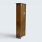 Old Charm Narrow Bookcase Finish 4 Shelves Light Oak Carvings FREE UK Delivery*