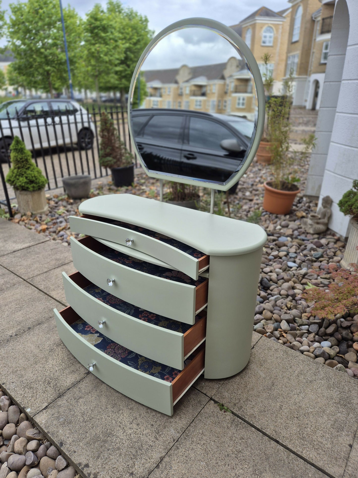 1980' American Art Deco Dressing table