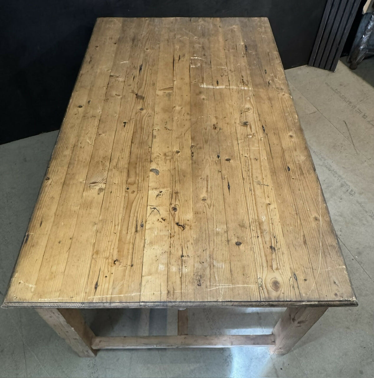 French Pine Farmhouse Kitchen Dining Table