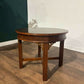 Reproduction Mahogany Circular Coffee Tablev