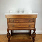 Vintage Vanity Unit Made to Order Vanity Unit Custom Made Bathroom Furniture Antique Vintage Traditional Bathroom Washstand Basin Unit