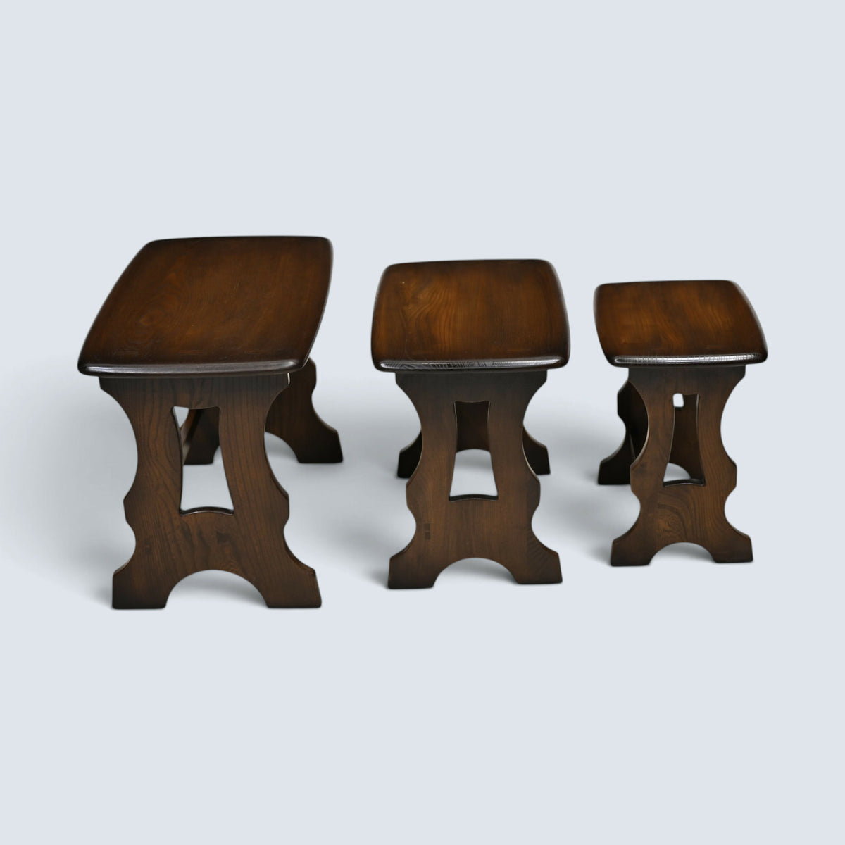 Ercol Chantry Nest of 3 Tables Traditional Finish Model 498 FREE UK Delivery*