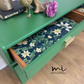 Refinished Mid Century Bright Green Nathan Sodeboard, drinks cabinet, TV stand, media unit