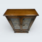Old Charm Vintage Display Cabinet Bookcase 2 Shelves Carvings FREE UK Delivery