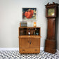 Ercol Windsor Blonde Drinks Cocktail Cabinet Bureau in Elm Model 469