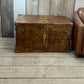 Luxury Handmade Leather Coffee Table Vintage Storage Trunk
