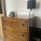 Harris Lebus, Vintage Mid Century Chest of Drawers / Tallboy – 5 Drawer – Beautiful Figured Wood Veneer – 1950s Style