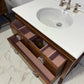 Vintage Vanity Unit Made to Order Vanity Unit Custom Made Bathroom Furniture Antique Traditional Bathroom Washstand Basin Unit