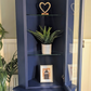 Painted Blue corner unit R250902