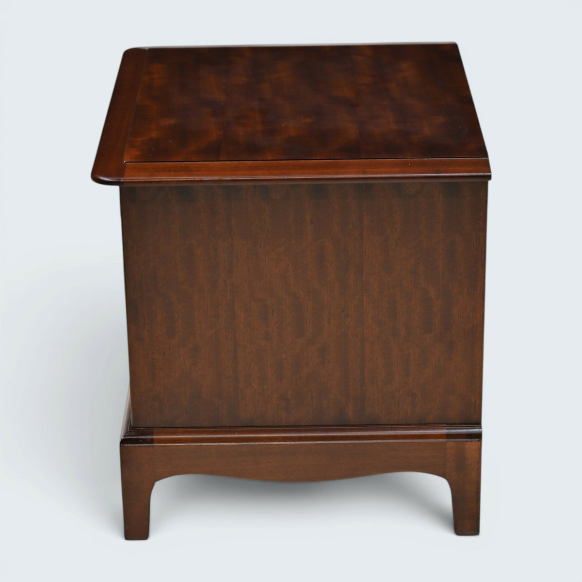 Stag Minstrel Bedside Cabinet 2 Drawers Pull Out Tray VGC FREE UK Delivery