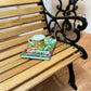 Fully Restored Cast Iron Garden Bench with Oiled Oak Slats