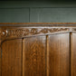 Art Deco Solid Oak Double Wardrobe - 1930s