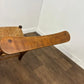 Antique Beech Rush Seat Prayer Chair