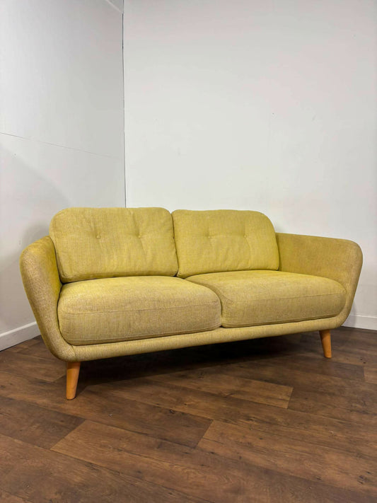 John Lewis Mid-Century Style Two Seater Sofa
