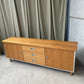 Vintage Late Mid Century 90s Sideboard Modernist Media Cabinet Unit Lp Storage R1122