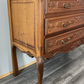 Chest of Drawers Vintage French Louis XVI Carved 3 Drawers Oak Cabinet LOT 24395