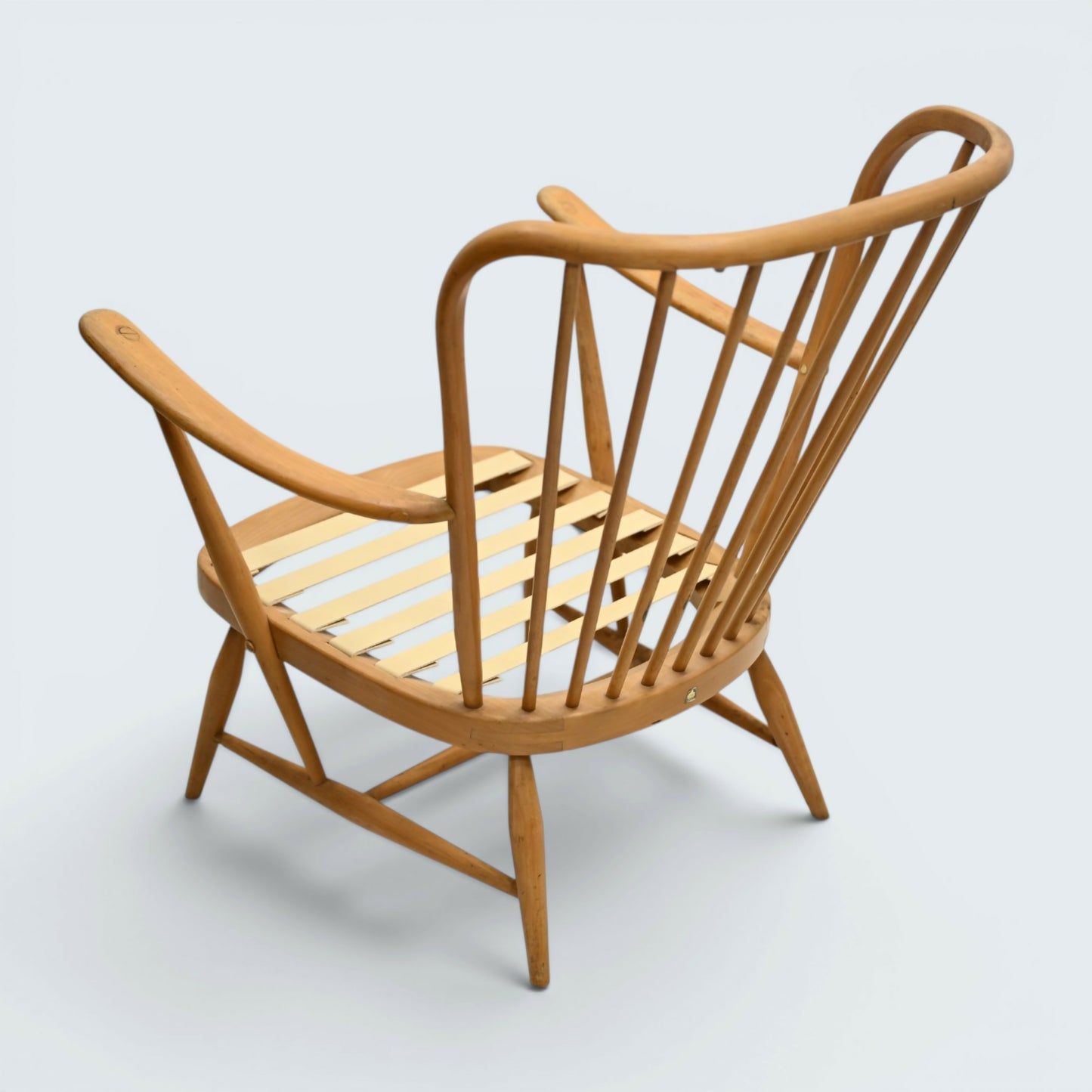 Ercol Evergreen Easy Chair Armchair Light Finish Frame Only FREE UK* Delivery