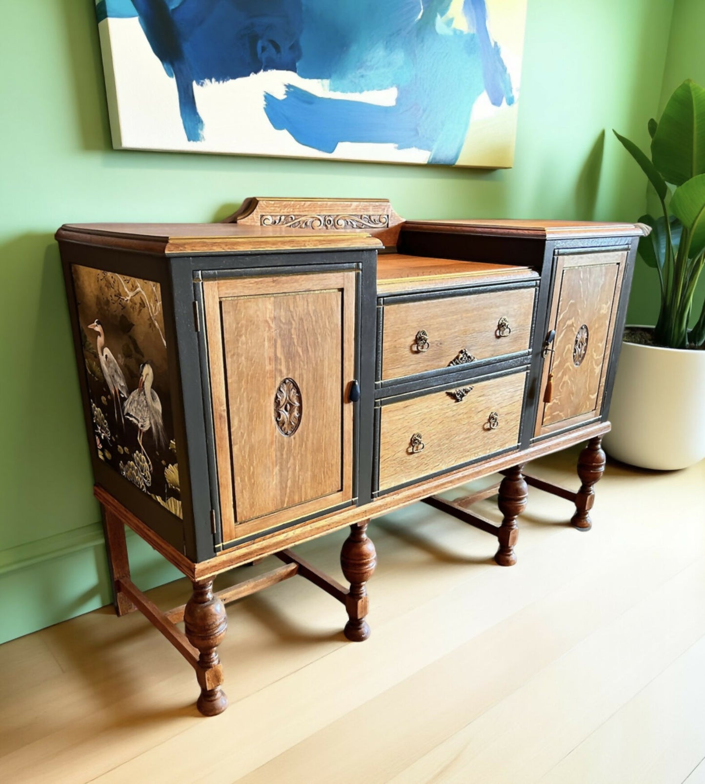 Oak Sideboard 3