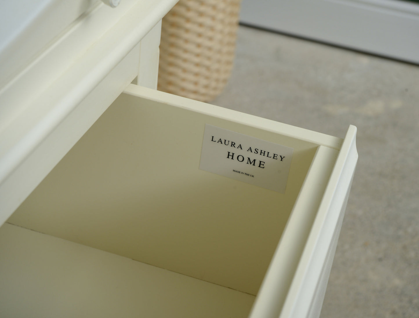 Laura Ashley Provencale Chest of Drawers - Cream Ivory