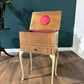 Vintage Walnut Sewing Box on Cabriole Supportsdf