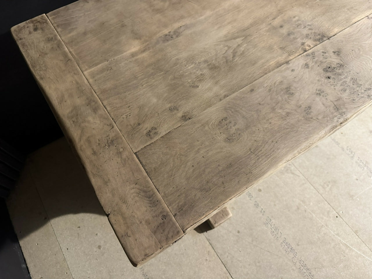 Quality Oak Farmhouse Dining Table