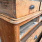 Antique Victorian Pine Two over Three Large Chest of Drawers, c 1870