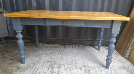 Vintage Pine Farmhouse Table