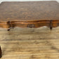 Dining Table Vintage French Louis XVI Carved Oak Extendable Table LOT 6354