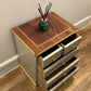 Bedside table / lamp table /side table with drawers