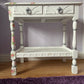 Antique side table - originally produced by 'Priory' - refurbished by Elle-Bees