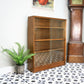 Herbert Gibbs Bookcase in Teak with Four Glazed Doors Mid Century