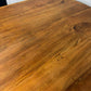 Custom Made Oval Elm Dining Table