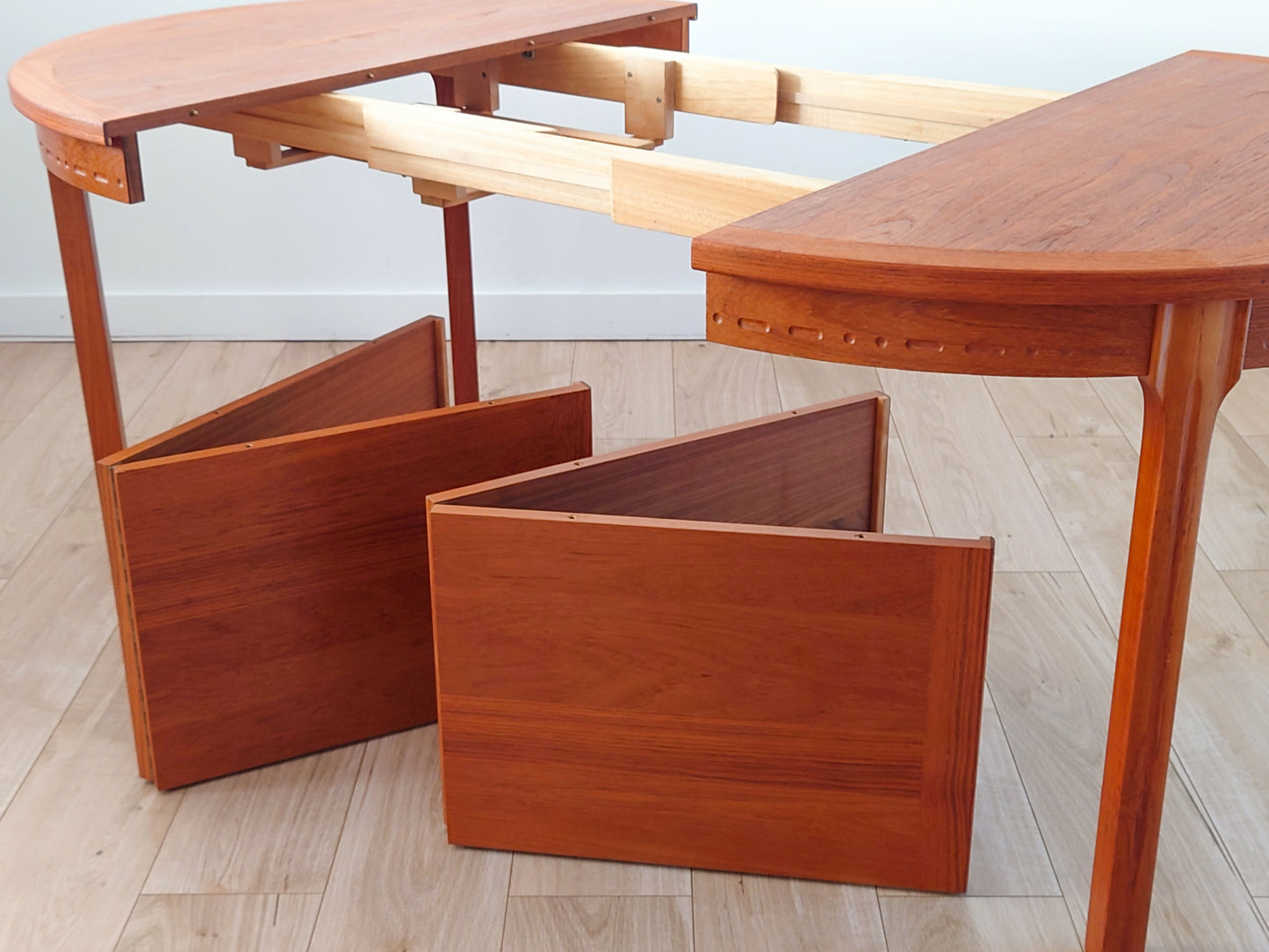 Mid century retro Swedish dining table by Nils Jonsson