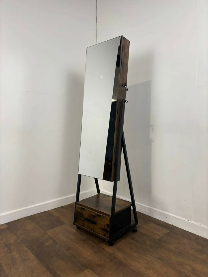 Modern Full Length Valet Mirror Stand