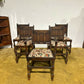 Vintage Ercol Five Gothic Style Dining Chairs.99