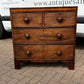 Georgian Mahogany Chest Of Drawers. Nice Small Proportions