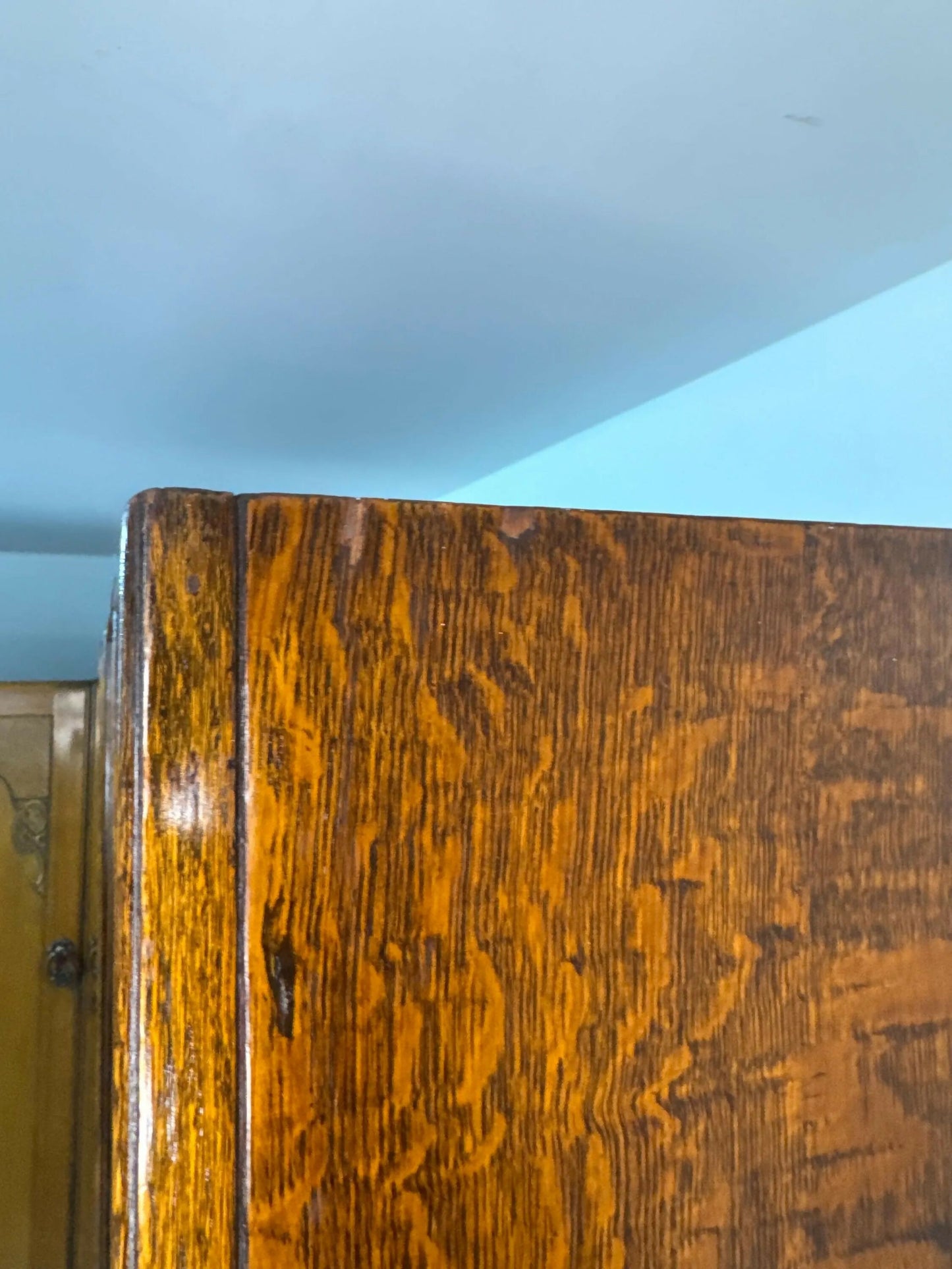 Mid century retro vintage art deco wardrobe mirror