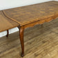Dining Table Vintage French Style Oak Carved Folding Extendable Table LOT 6355