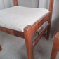 Vintage Mid Century Set Of 4 Dining Chairs Danish Scandi Retro R742