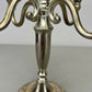 Pair of Candelabras Vintage French Style Metal Five Arm Candle Holders LOT 6486