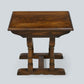 Old Charm Side Table Solid Oak Tapered Ring Turned Legs Sturdy FREE UK Delivery. SBR11012/0310E
