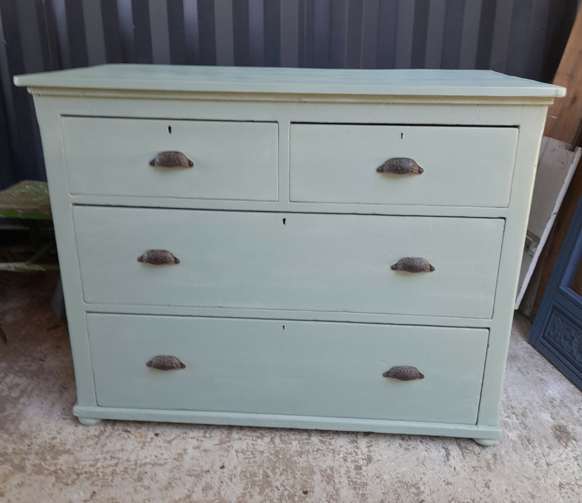 Large Victorian Pine Chest of Drawers