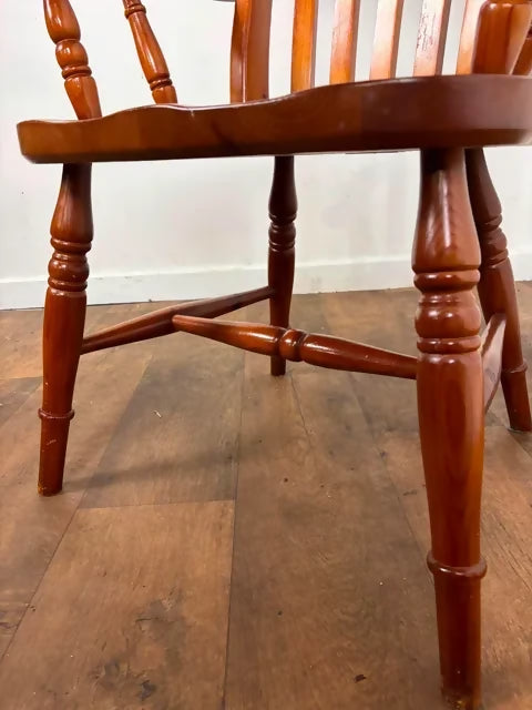 Victorian Style Pine Farmhouse Kitchen Chair