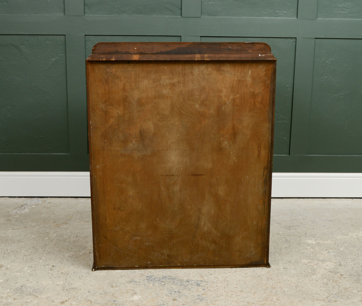 Mahogany Tallboy Cupboard with Drawers - Mid Century