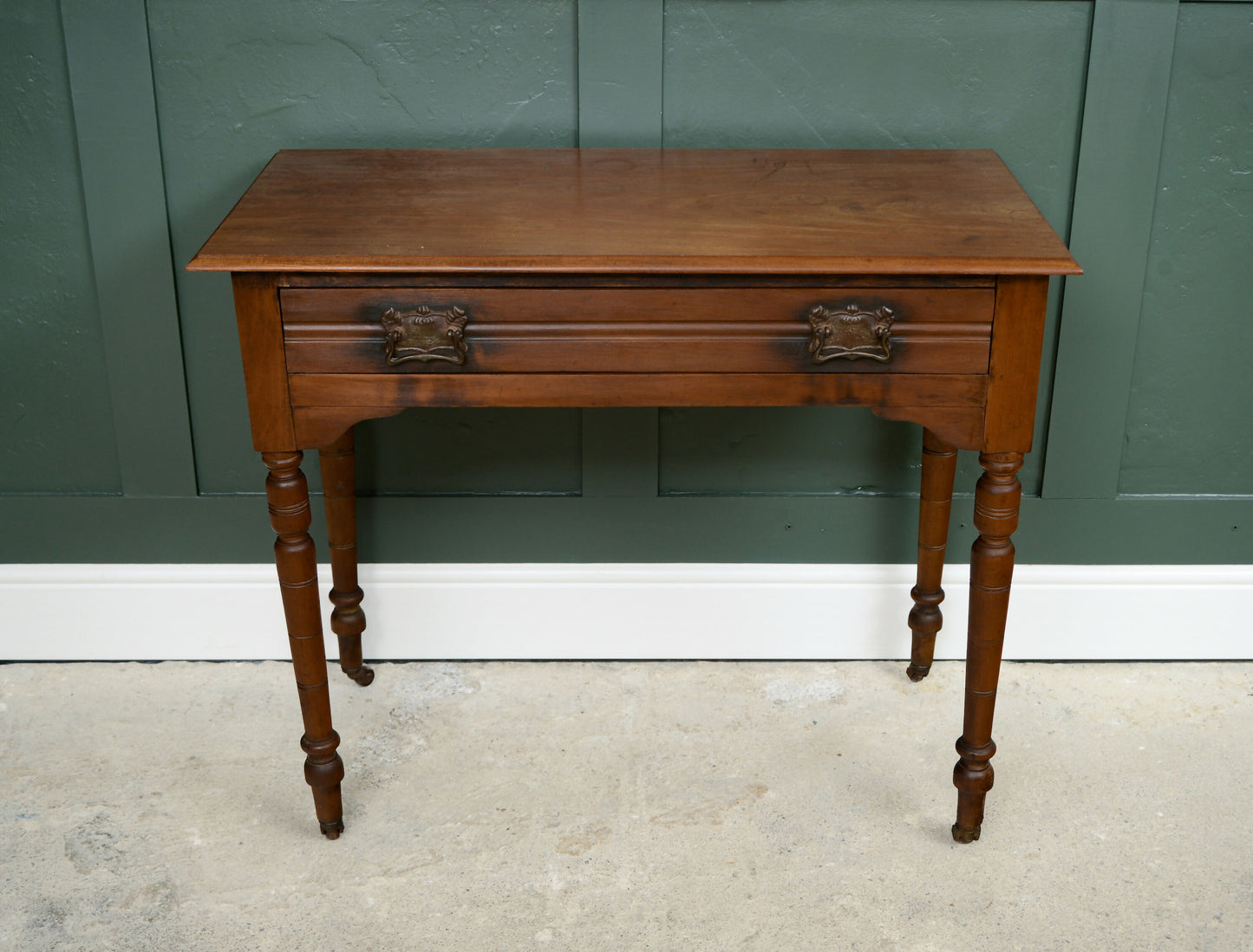 Edwardian Mahogany Console/ Writing Desk - SKU 220