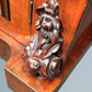 A Large Impressive Victorian Figured Mahogany Bookcase