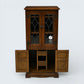 Old Charm Hi Fi/Record Cabinet 2 Adjustable Shelves Light Oak FREE UK Delivery*
